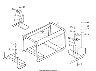 Part Location Diagram of 102718GS Briggs and Stratton Decal pro plus 3500